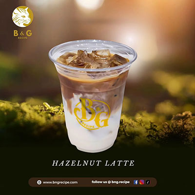 Iced Hazelnut Latte