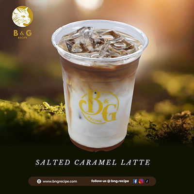 Iced Salted Caramel Latte