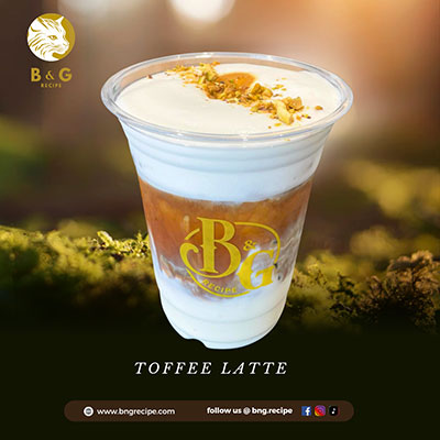 Iced Toffee Latte